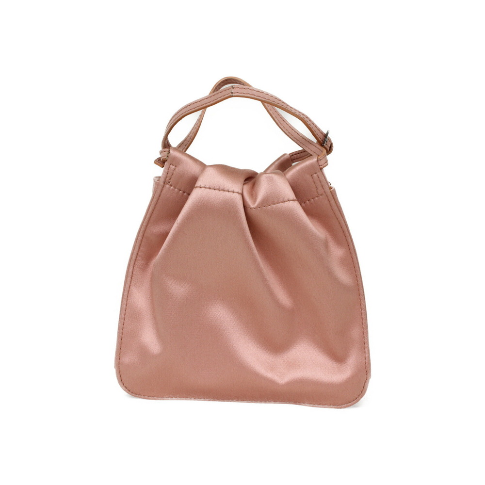 Gucci Bag Pouch 0854 Pink Handbag 055 Satin